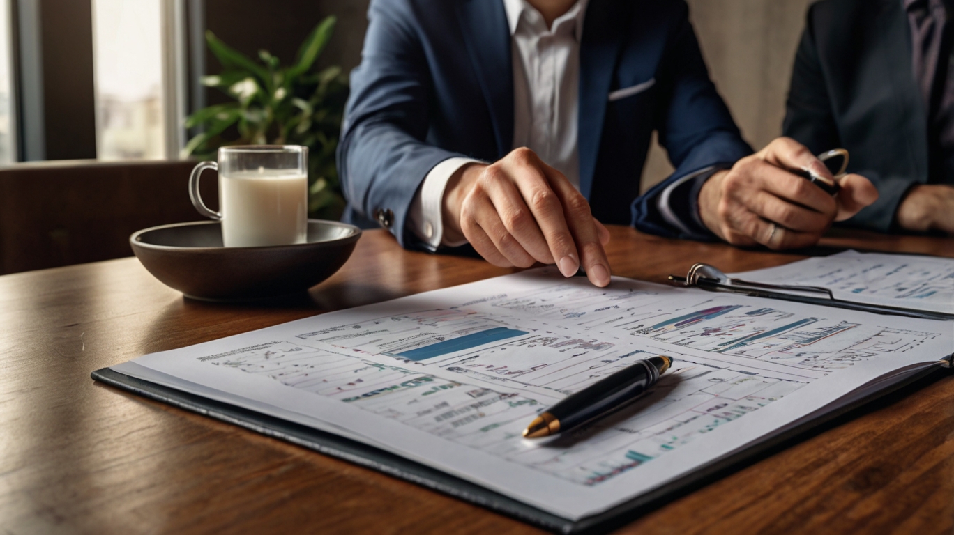 Equipo profesional de asesores financieros